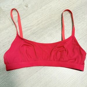 Parade Re:Play Ultra-Soft Scoop Bralette, red